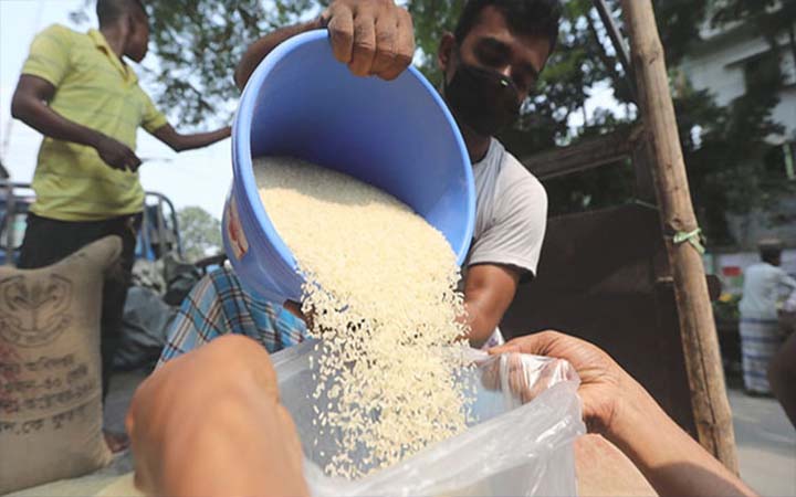 বৃহস্পতিবার থেকে সারাদেশে ৩০ টাকা কেজিতে মিলবে চাল