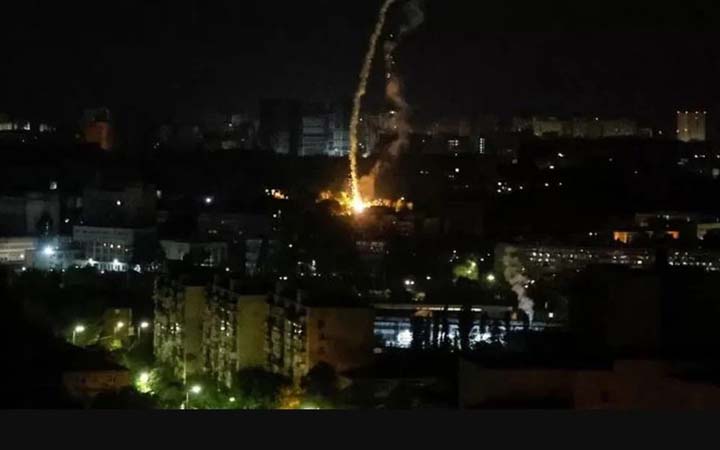 আবারও কিয়েভে রাশিয়ার ড্রোন হামলা