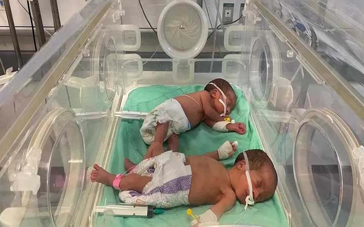 গাজায় ইনকিউবেটরে মৃত্যুর মুখোমুখি শতাধিক নবজাতক