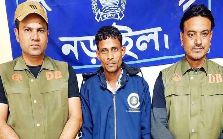 নড়াইলে গাঁজাসহ যুবক গ্রেফতার