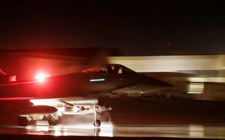 ইয়েমেনে আবারও যুক্তরাষ্ট্র-যুক্তরাজ্যের বিমান হামলা