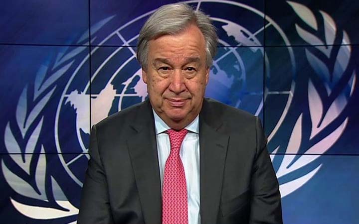 গাজার ব্যাপারে উদাসীন আন্তর্জাতিক সম্প্রদায়: গুতেরেস