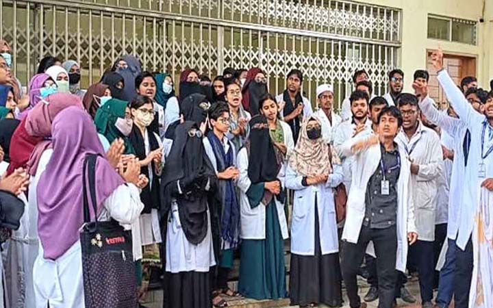 সুনামগঞ্জ মেডিকেল কলেজ শিক্ষার্থীদের শাটডাউন কর্মসূচি প্রত্যাহার