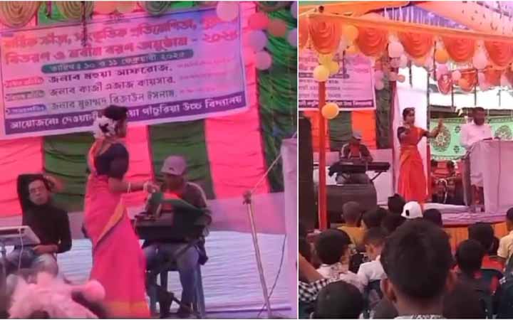 বার্ষিক ক্রীড়া অনুষ্ঠানে ‘জয় বাংলা’ গান, প্রধান শিক্ষককে শোকজ