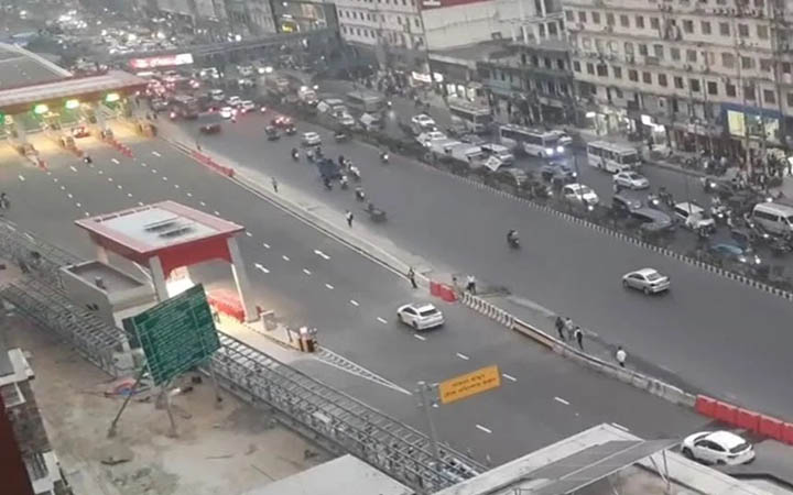 খুলে দেওয়া হয়েছে ঢাকা এলিভেটেড এক্সপ্রেসওয়ের বনানী র‍্যাম্প