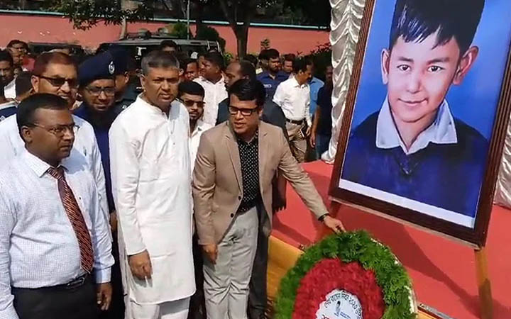 মাগুরায় শেখ রাসেলের জন্মদিন পালিত