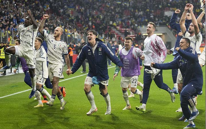 ইউরোর মূল পর্বে কোয়ালিফাই করল ইতালি