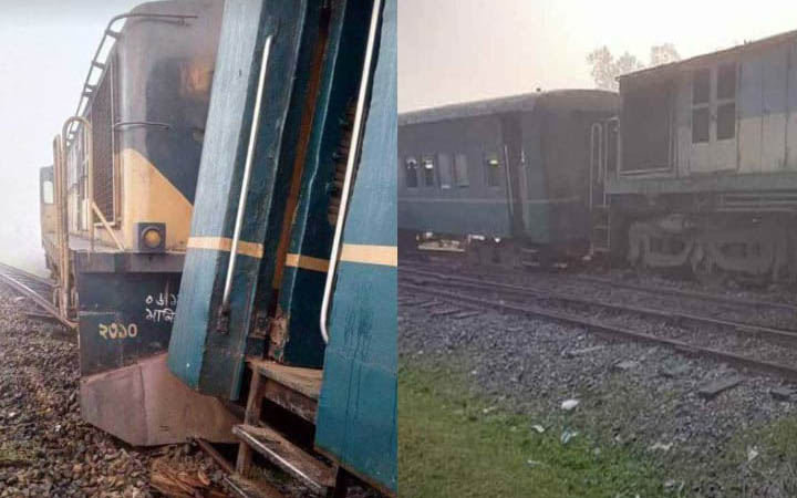 কাউনিয়ায় ট্রেন লাইনচ্যুত, লালমনিরহাট রুটে ট্রেন চলাচল বন্ধ