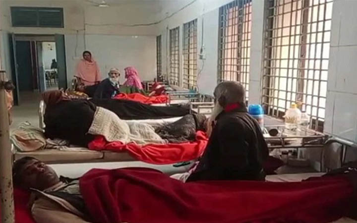 লালমনিরহাটে শীতের তীব্রতায় বাড়ছে ঠাণ্ডাজনিত রোগী