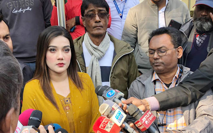 আমি হান্ড্রেড পার্সেন্ট নিশ্চিত নির্বাচন সুষ্ঠু হবে: মাহি