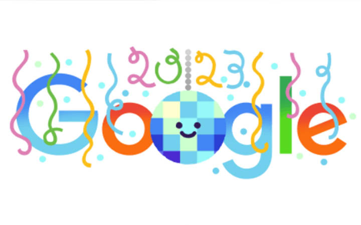 গুগল ডুডলে থার্টি ফাস্ট উদযাপন
