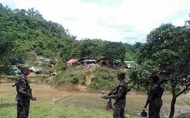 মিয়ানমারের সংঘাতে জনশূন্য নাইক্ষ্যংছড়ির ৭ গ্রাম
