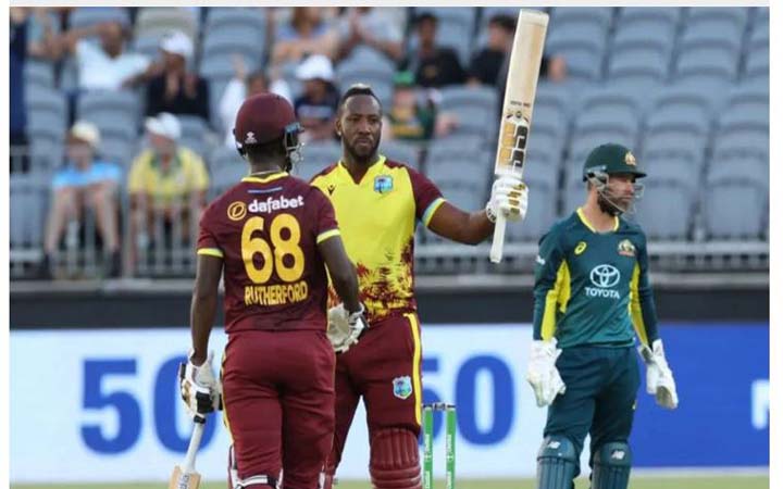 রাসেল তাণ্ডবে হোয়াইটওয়াশ এড়াল উইন্ডিজ