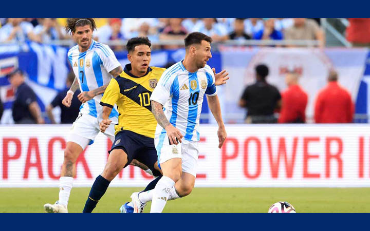 মেসির ফেরার ম্যাচে আর্জেন্টিনার জয়