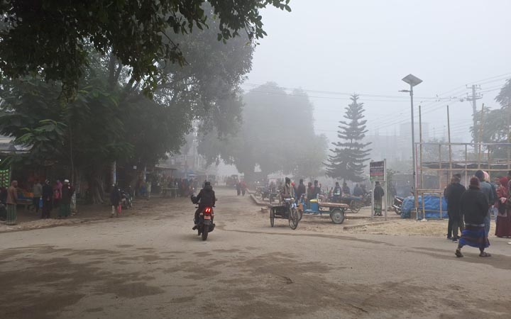 মৃদু শৈত্যপ্রবাহে সর্বনিম্ন তাপমাত্রা তেঁতুলিয়ায়
