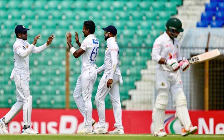 টাইগারদের ১৯২ রানে হারাল শ্রীলঙ্কা