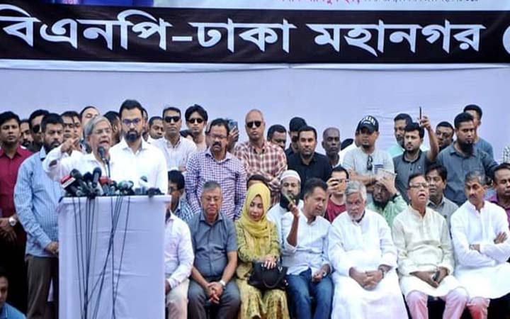 ‘আসল ঘোষণা’ ডিসেম্বরের ১০ তারিখে : মির্জা ফখরুল