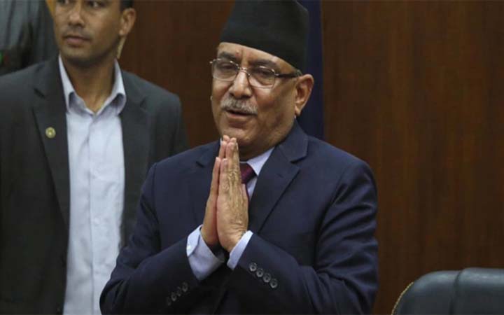নেপালের নতুন প্রধানমন্ত্রী পুষ্পকমল দাহাল