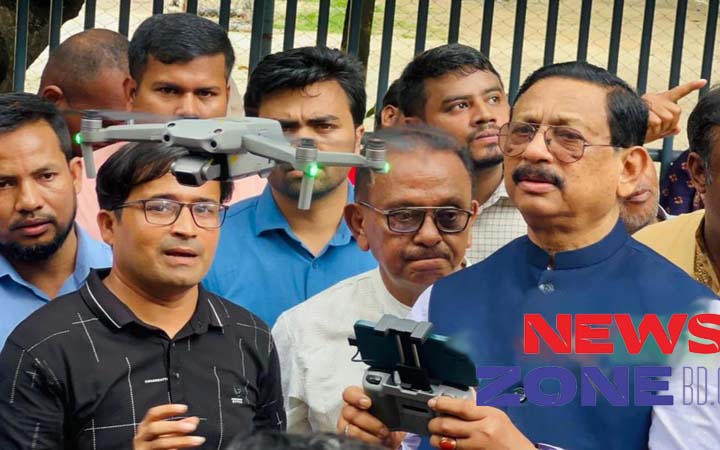 মশার বাসস্থান খুঁজতে ড্রোন ওড়াল চসিক