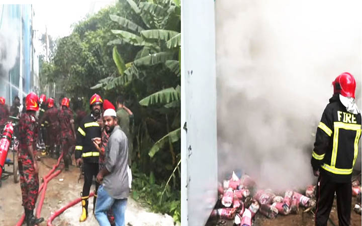 বরিশাল শের-ই-বাংলা মেডিকেলে আগুন, নিয়ন্ত্রণে ৯ ইউনিট