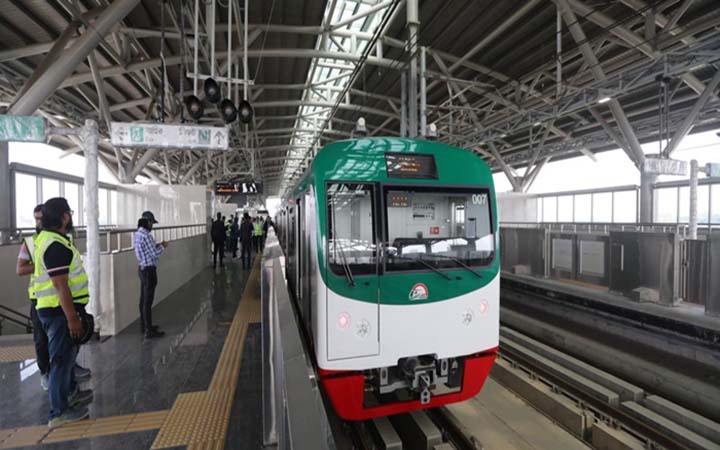 মেট্রোরেলের আরও দুটি স্টেশন চালু হচ্ছে ৩১ মার্চ