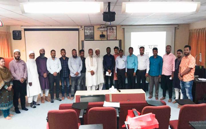 বশেমুরবিপ্রবিতে সুশাসন প্রতিষ্ঠায় কর্মকর্তাদের শুদ্ধাচার প্রশিক্ষণ