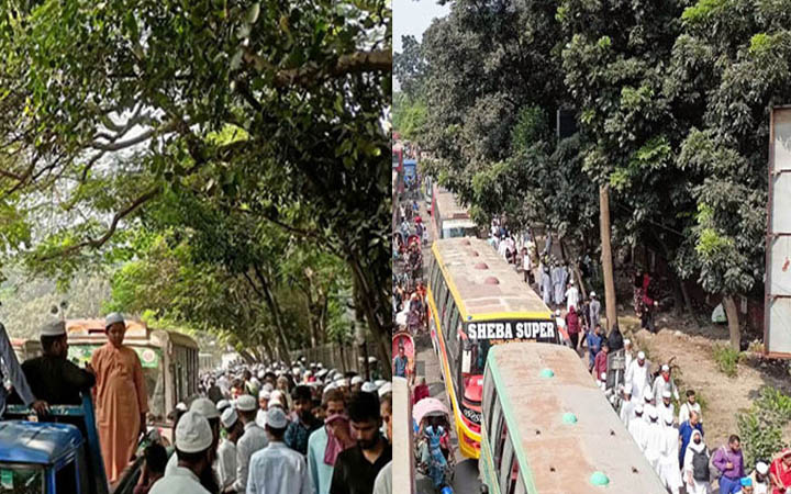 রাজধানীজুড়ে তীব্র যানজট, ভোগান্তিতে নগরবাসী