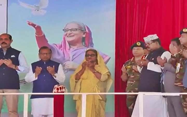 কালশী ফ্লাইওভার উদ্বোধন করলেন প্রধানমন্ত্রী
