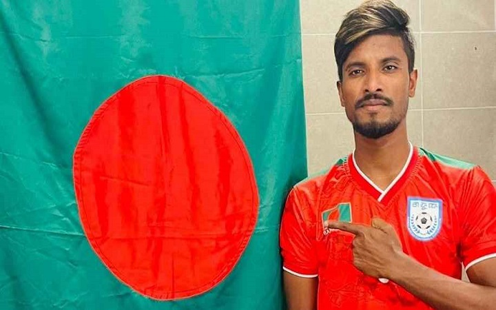 পুলিশের গুলিতে আহত জাতীয় দলের ফুটবলার