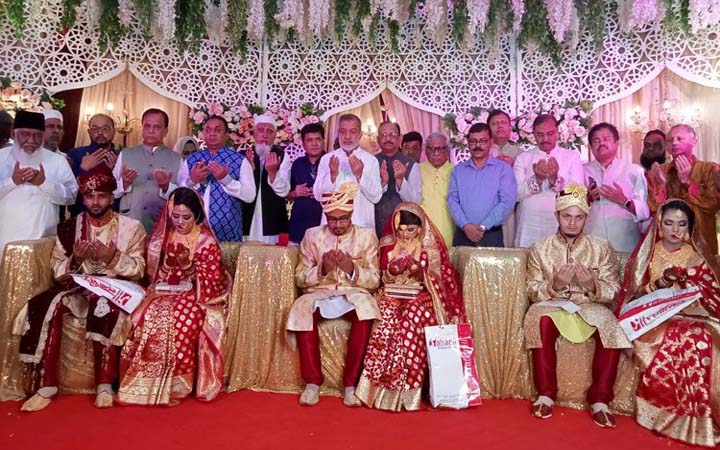 চট্টগ্রামে তিন অনাথ কন্যার রাজকীয় বিয়েতে উপহার পাঠালেন প্রধানমন্ত্রী