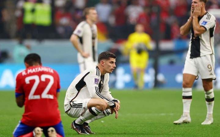 গ্রুপ পর্ব থেকেই বাদ জার্মানি