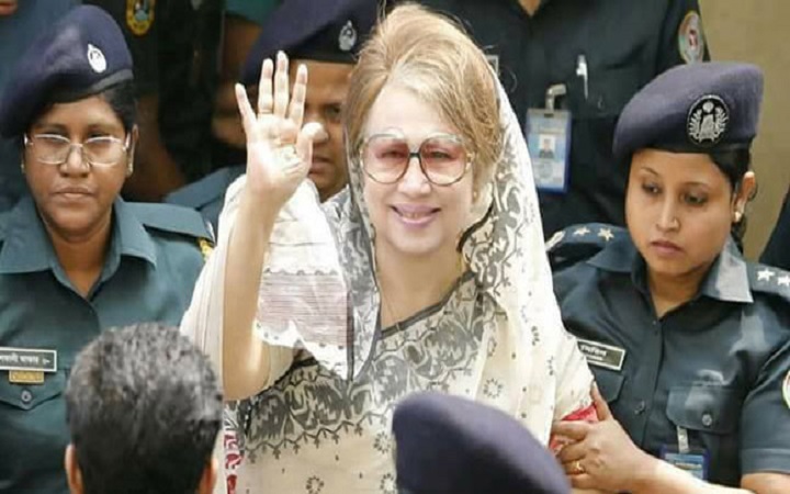 কারাগার থেকে মুক্তি পেলেন খালেদা জিয়া