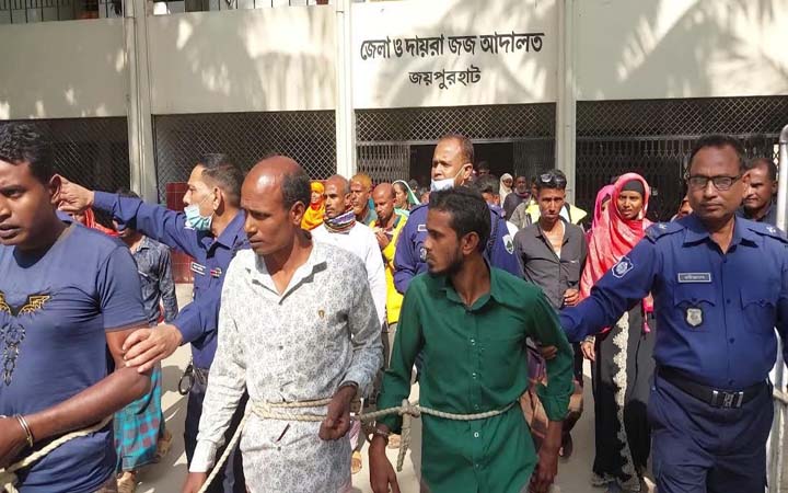 জয়পুরহাটে হত্যা মামলায় তিনজনের যাবজ্জীবন