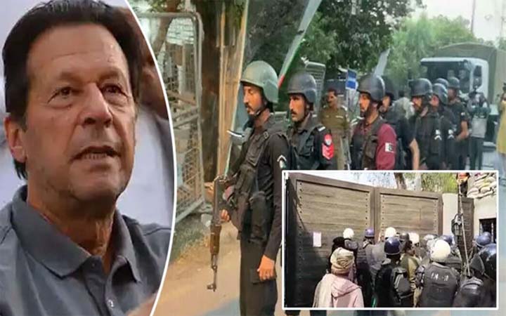 ইমরান খানের বাসভবন তল্লাশির অনুমোদন পেল পুলিশ