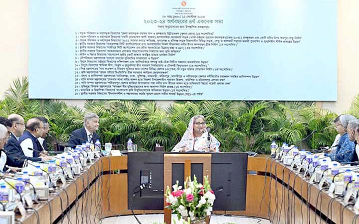 একনেকে ১৮ হাজার ৬৬ কোটি টাকার ১৯ প্রকল্প অনুমোদন