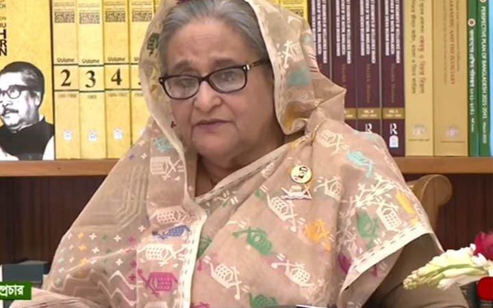 বিএনপি-জামায়াত নির্বাচন বানচাল করতে পারবে না : শেখ হাসিনা