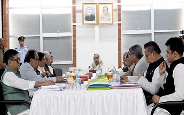 আ’লীগের মনোনয়ন বোর্ডের বৈঠকে যোগ দিয়েছেন প্রধানমন্ত্রী