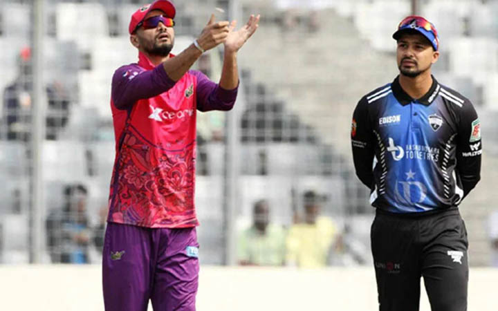 টস জিতে ফিল্ডিংয়ে রংপুর