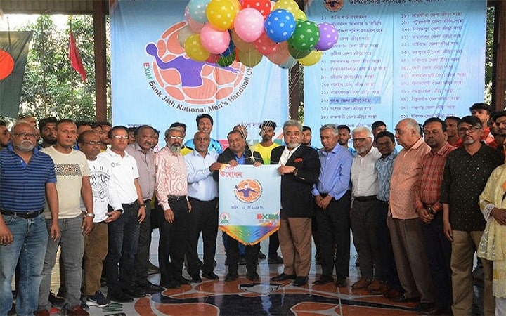 এক্সিম ব্যাংক জাতীয় পুরুষ হ্যান্ডবল শুরু