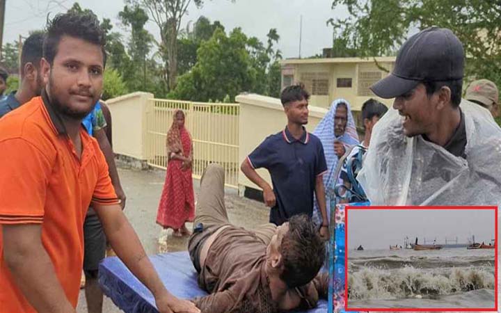 মদ খেয়ে সাগরে নামেন পর্যটক