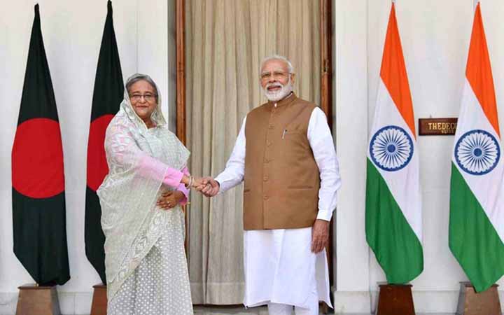 ঢাকা-দিল্লীর ৭টি সমঝোতা স্মারক স্বাক্ষর