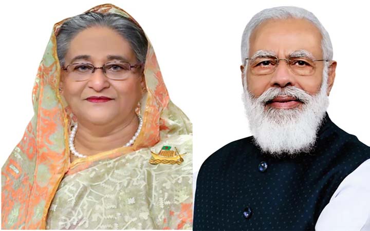 প্রধানমন্ত্রী শেখ হাসিনাকে নরেন্দ্র মোদির শুভেচ্ছা