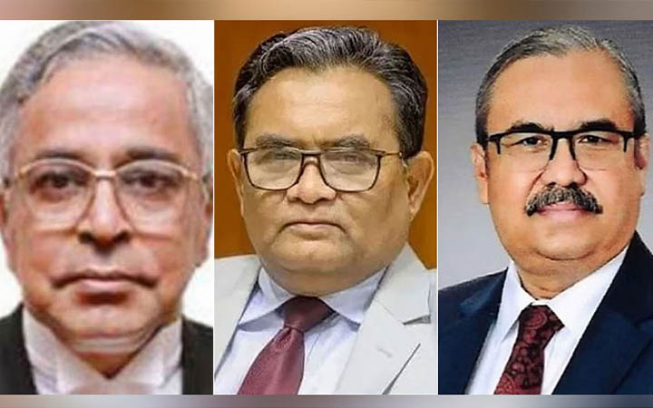 সাবেক তিন প্রধান বিচারপতির বিরুদ্ধে মামলা