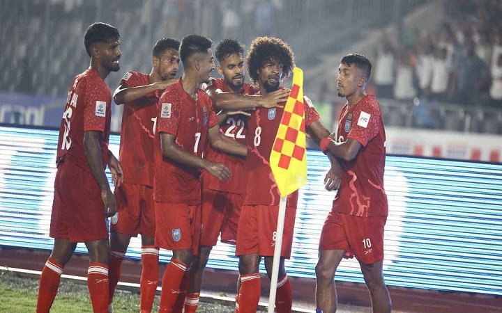 হংকংয়ের বিপক্ষে ড্র করে র‍্যাঙ্কিংয়ে উন্নতি বাংলাদেশের