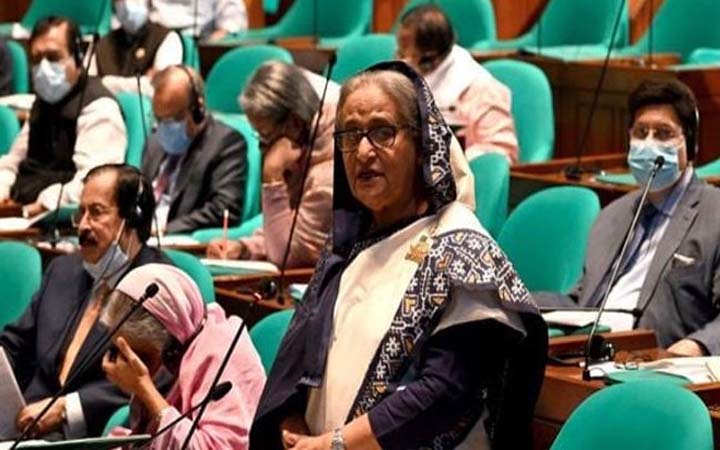 বঙ্গবন্ধুর খুনিরা জেলহত্যা করেছে : জাতীয় সংসদে প্রধানমন্ত্রী