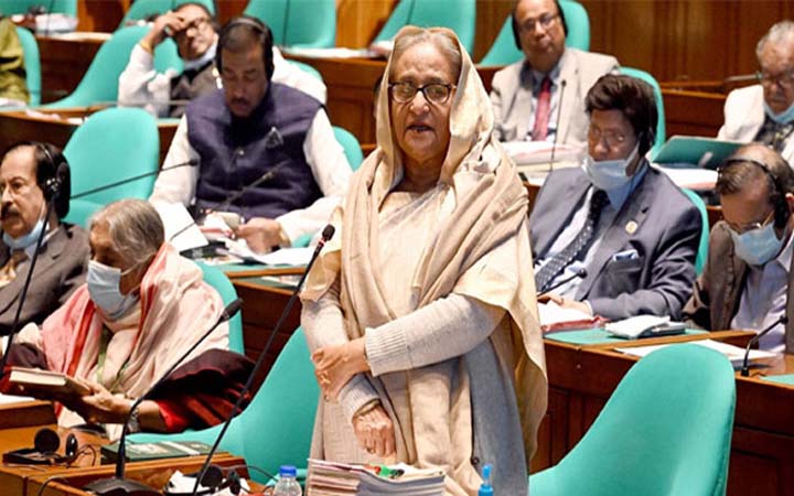 ১০ হাজার মিলিয়ন ডলার রেমিট্যান্স অর্জিত হয়েছে : সংসদে প্রধানমন্ত্রী
