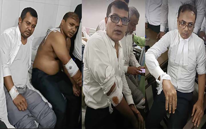 আইনজীবীদের পদযাত্রায় পুলিশের লাঠিচার্জ, আহত ৫০