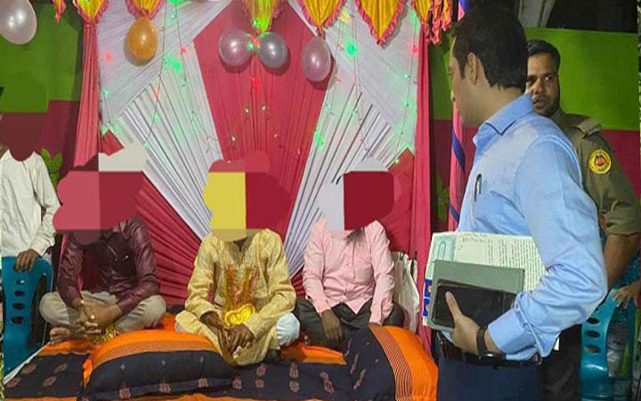 তারাগঞ্জে জাল সনদে বিয়ের প্রস্তুতি, জরিমানা