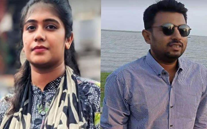 মিছিল থেকে ছাত্রদল নেতা রিয়াদ-ঊর্মি গ্রেফতার