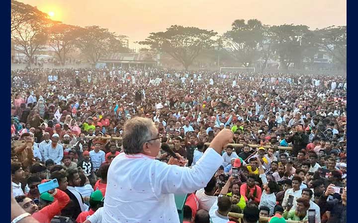ধানের শীষ জনগণের ভাগ্য ফেরানোর একমাত্র পথ : প্রিন্স